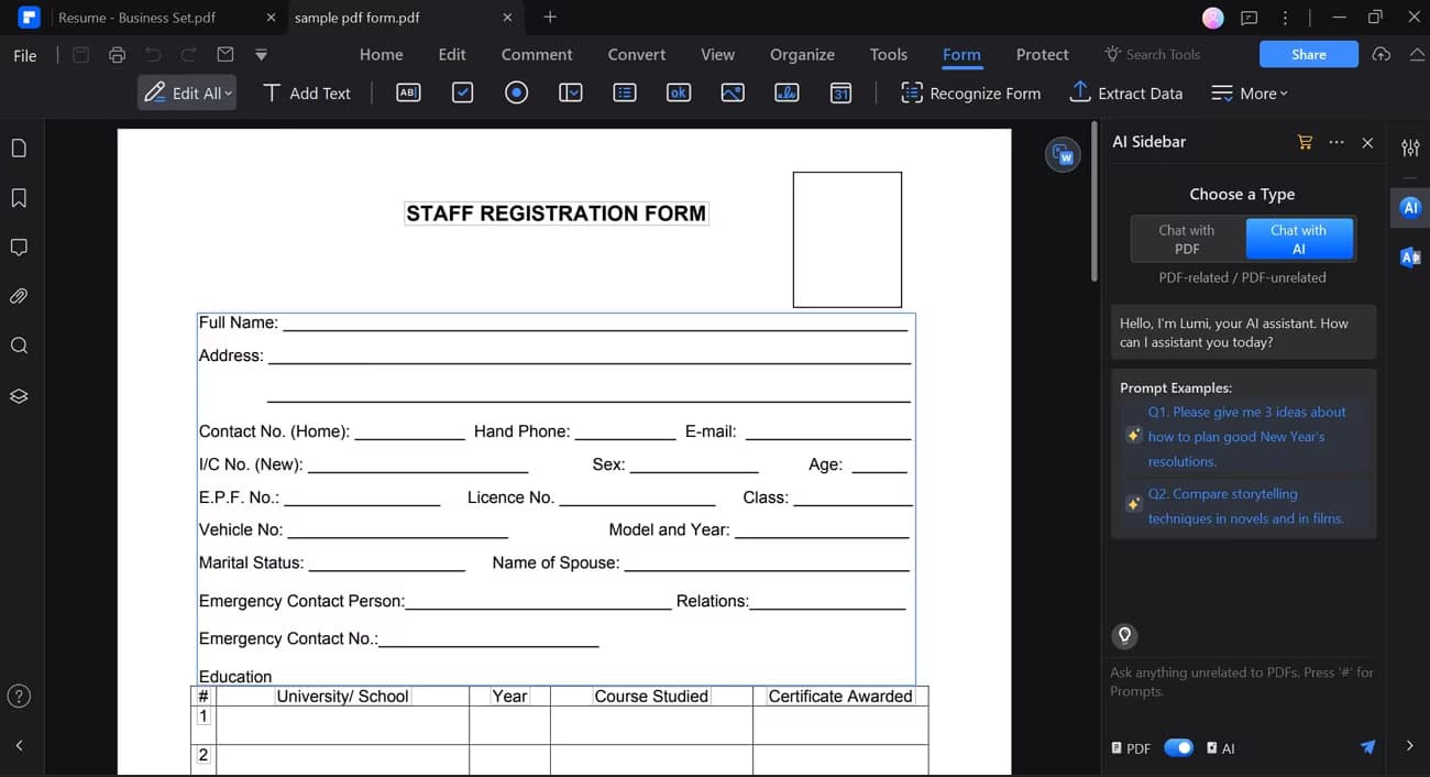 AI Form Filling: Revolutionizing Efficiency in Data Entry